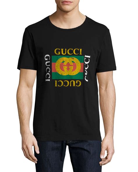 gucci gg classic t-shirt black|gucci shirt women black.